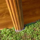 Gre famintás fémpalástos medence D240x120cm 