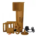 Gre famintás fémpalástos medence D240x120cm 