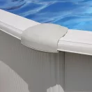 Gre fémpalástos medence, fóliával és szkimmerrel, D550x132cm