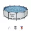 BESTWAY Steel Pro MAX Set medence D3,66m x 100cm (56418)