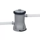 BESTWAY Power Steel csővázas medence szett, 427 × 250 × 100 cm, ovális, papírszűrős, létrával, ChemConnect adagolóval, javítótapasszal (56620)