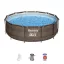 Bestway Steel Pro Max Rattan 3,66 m x 100 cm medence szett (56709)