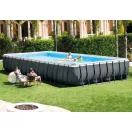 INTEX UltraSet XTR négyszögletű medence 975 x 488 x 132 cm homokszűrővel és sóbontóval (26378)