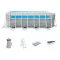 INTEX MetalPrism Set Vision négyszögletű medence 400 x 200 x 120 cm (26770)