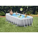 INTEX MetalPrism Set négyszögletű medence 488 x 244 x 107 cm (26792)