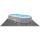 INTEX MetalPrism Set ovális medence 610 x 305 x 122 cm (26798)